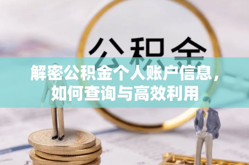 荣县解密公积金个人账户信息，如何查询与高效利用