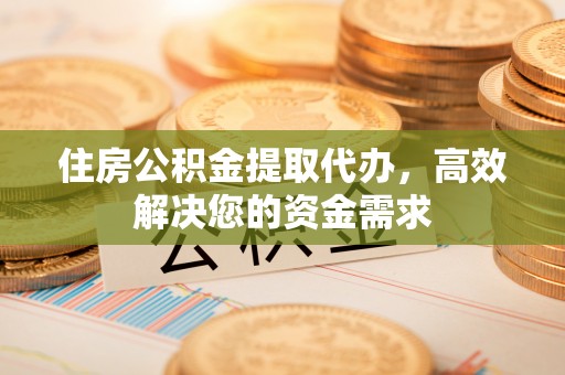 荣县住房公积金提取代办，高效解决您的资金需求
