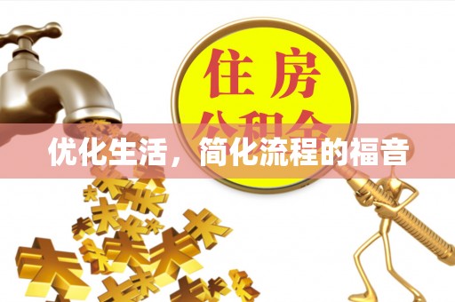 荣县优化生活，简化流程的福音