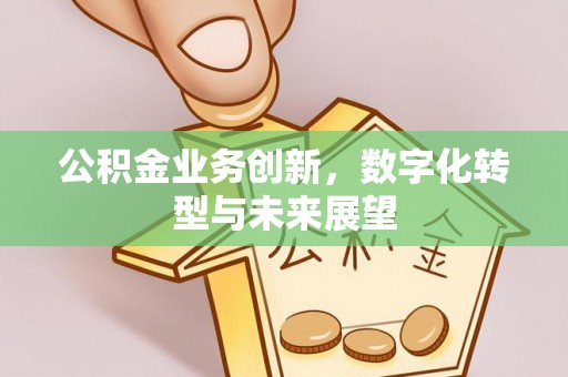 荣县公积金业务创新，数字化转型与未来展望