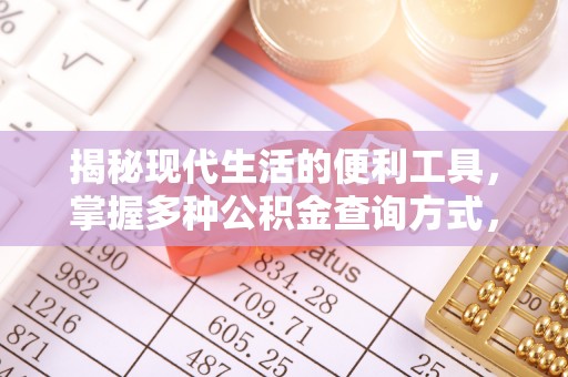 荣县揭秘现代生活的便利工具，掌握多种公积金查询方式，让财富管理更轻松