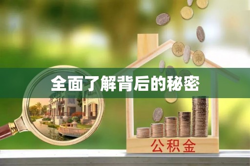 荣县全面了解背后的秘密