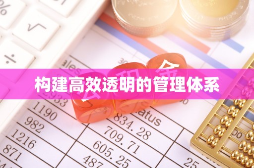 荣县构建高效透明的管理体系