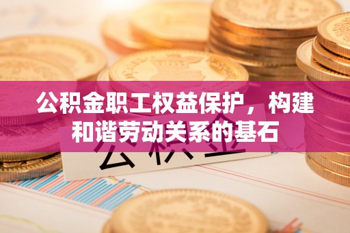荣县公积金职工权益保护，构建和谐劳动关系的基石