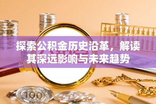 荣县探索公积金历史沿革，解读其深远影响与未来趋势