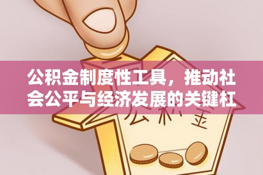 荣县公积金制度性工具，推动社会公平与经济发展的关键杠杆