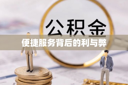 荣县便捷服务背后的利与弊